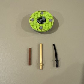Lego Ninjago Cole Spinjitzu Spinner Set 2112 Mostly Complete.