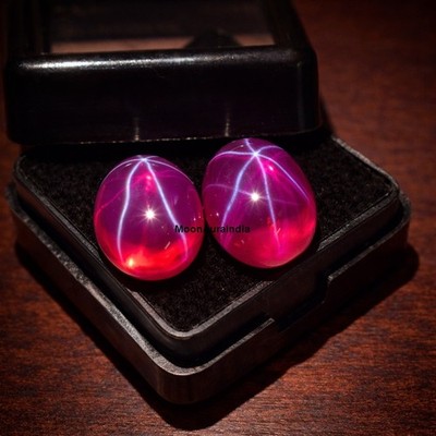 20Ct Natural Star Ruby Gemstone Rare Oval Cabochon cut 6 Rays star Ruby Jewelry