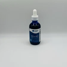 Trace Minerals Ionic D3 & K2 - 2 Oz Liquid