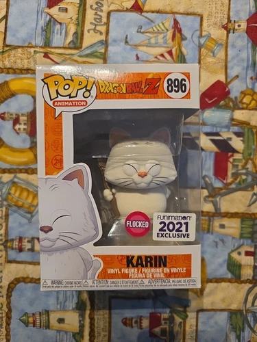 Funko Pop! Figura flocada Dragonball Z Karin #896 exclusiva de Funimation 2021