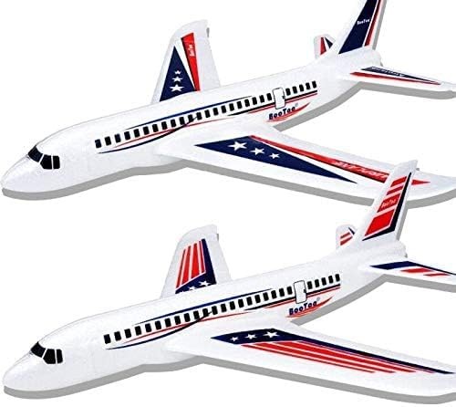 BooTaa Spielzeug Flugzeuge, 2er Pack 20" Flugzeug Spielzeug, Outdoor Kinder Groß... - Bild 2 von 8