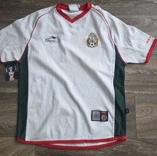 Atletica Mexico Seleccion 2002 World Cup Futbol Soccer Jersey Youth Kids Sz S 10