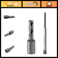 7/16" Annular Cutter Bit - 1" Depth, 3/4" Weldon Shank, Magnetic Drill Press Too