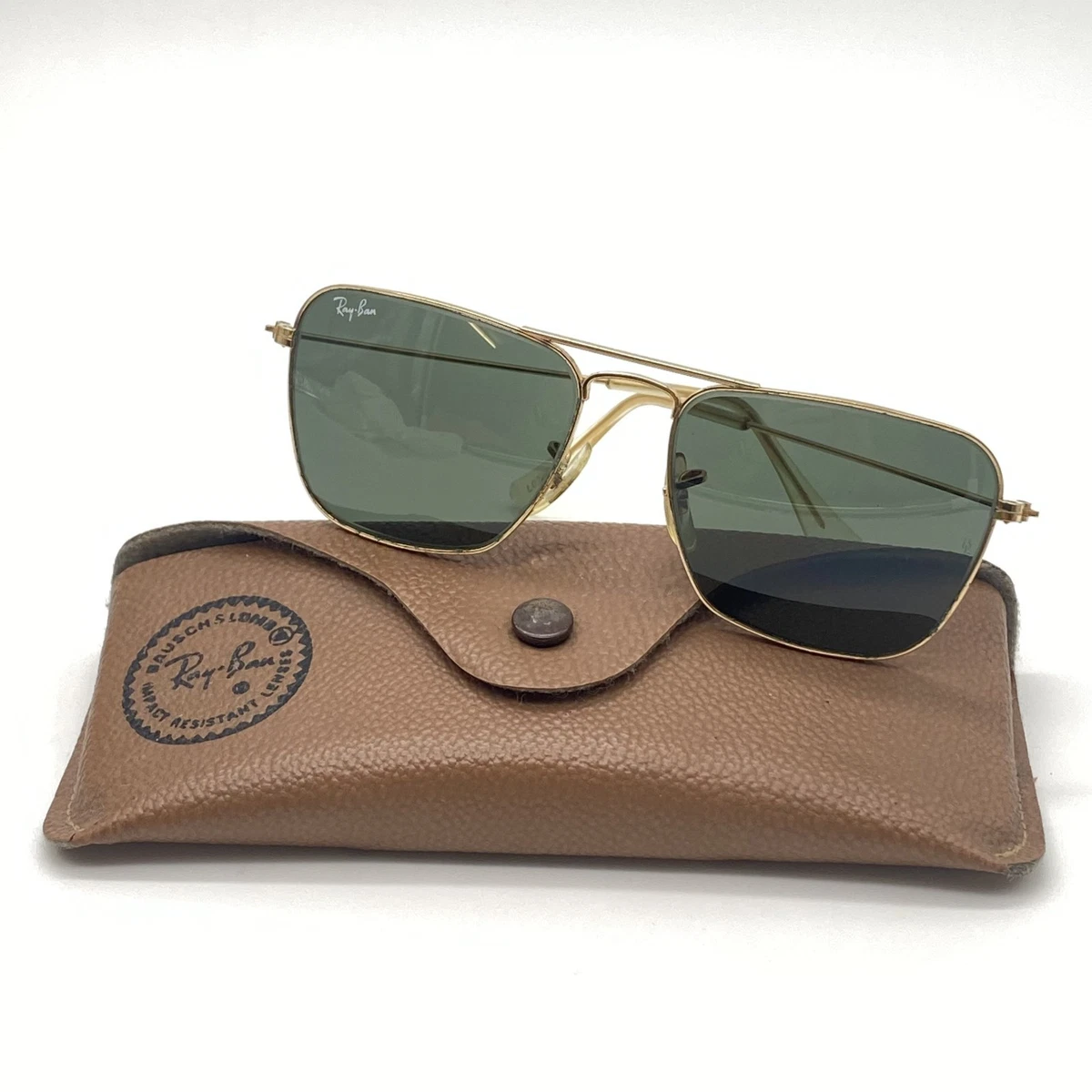 Ray Ban Caravan Indiana Vintage Sunglasses for sale | eBay