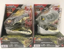 Jurassic World Rebirth Micro Adventure Playset T. Rex & Spinosaurus Dino IN HAND