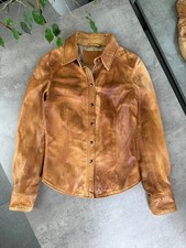 Vintage Leather Jacket Women s Size S