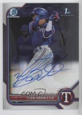 2022 Bowman Chrome Prospect Auto Zion Bannister #CPA-ZB Auto 1u6