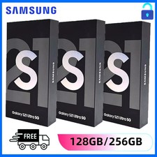 New Samsung Galaxy S21 Ultra 5G 128-256GB G998U Factory Unlocked 2 YEAR WARRANTY