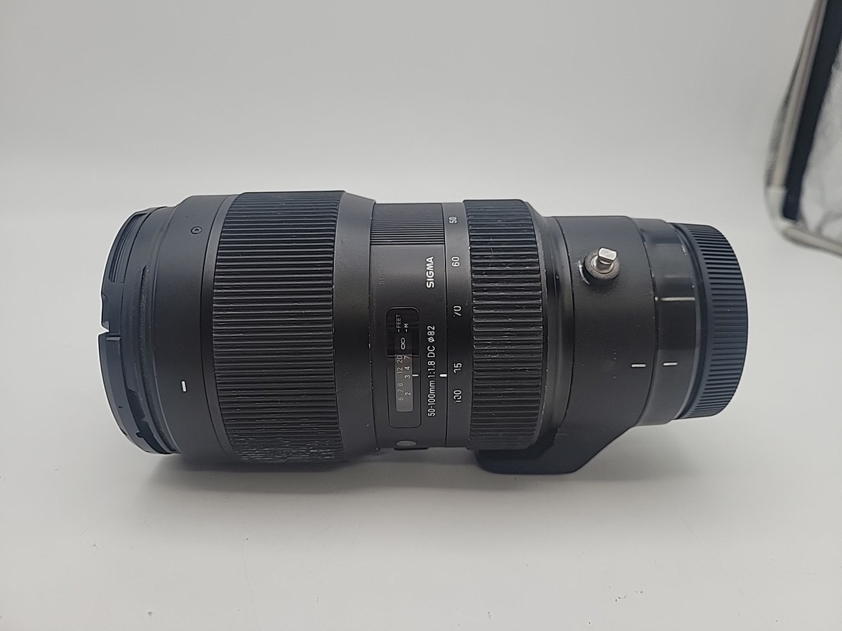 Sigma 50-100mm F1.8 Lens EF Canon (Read) | eBay