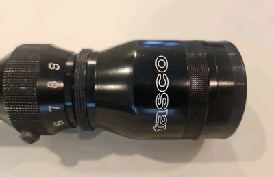 Vintage TASCO 3X-9X-40mm World Class Wide Angle Variable High Power Rifle Scope