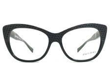 Alain Mikli Eyeglasses Frames A01346M B0J2 Black Snakeskin Print 52-15-145
