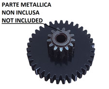 FENGTECH GF-64TYD Estufa de Pellets Engranaje Motor Reductor 2.4 RPM Blanco