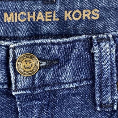 Michael Kors Skinny Jeans Womens 6 Dark Wash Mid Rise Stretch Denim Pants Y2K - Picture 3 of 17