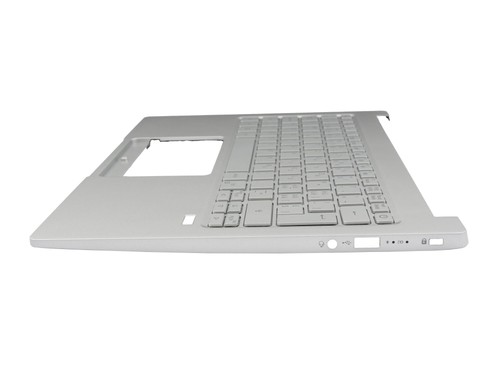 Acer Swift 3 (SF313-52) oryginalna klawiatura z Topcase CH (szwajcaria) srebrna/srebrna - Zdjęcie 3 z 4