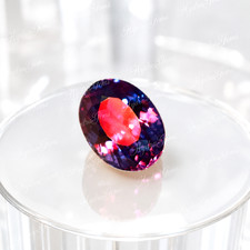 AA Natural Alexandrite Color Change 10.00 Ct CERTIFIED Oval Cut Loose Gemstone