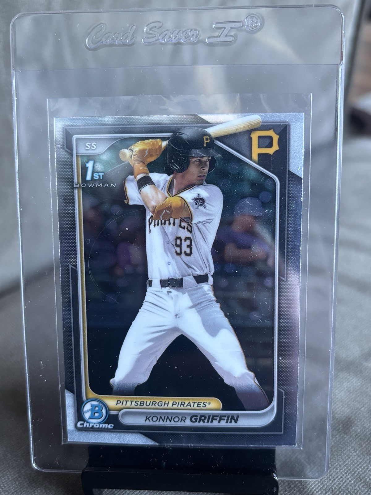 2024 Bowman Draft Konnor Griffin 1st Chrome RC #BDC-22 Pittsburgh Pirates
