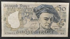 France 50 Francs Banknote Quentin de la Tour 1977 R.6 Ref: F.67/02