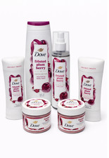 Dove Frosted Plum Berry Bundle body wash, Body Scrub, Body Mist, deodarant