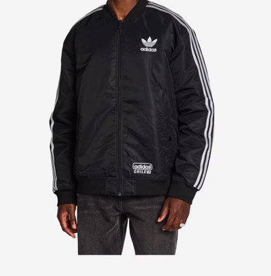 Adidas Chile 62 Jacke Bomberjacke  Bomber Schwarz NEU! L