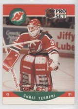 1990-91 Pro Set Chris Terreri #481 0s5