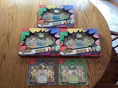 Pokémon Mega Evolutions Ascended Heroes Deluxe Pin Collections & 2 Blister Packs