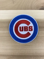 CHICAGO CUBS MLB BASEBALL EMBROIDERED IRON ON PATCH 2.5”x2.5”