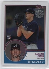 2018 Topps Silver Pack 1983 Topps Design Chrome Series 2 Lucas Sims #60 0l1