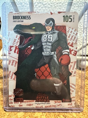 2026 Bo Jackson Battle Arena Brockness Red Headline Battlefoil Brawl RHBF-19