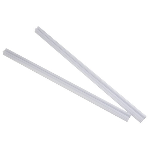 2Pcs Frameless Shower Door Sweep Bottom Seal Wipe Drip Rail Water Deflector - Picture 17 of 37