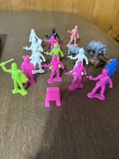 Vintage Tim Mee Galaxy Laser Space Team Astronauts Alien 1970s  Extras Lot 19
