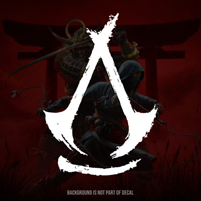 Assassin's Creed Shadows Vinyl Decal Sticker