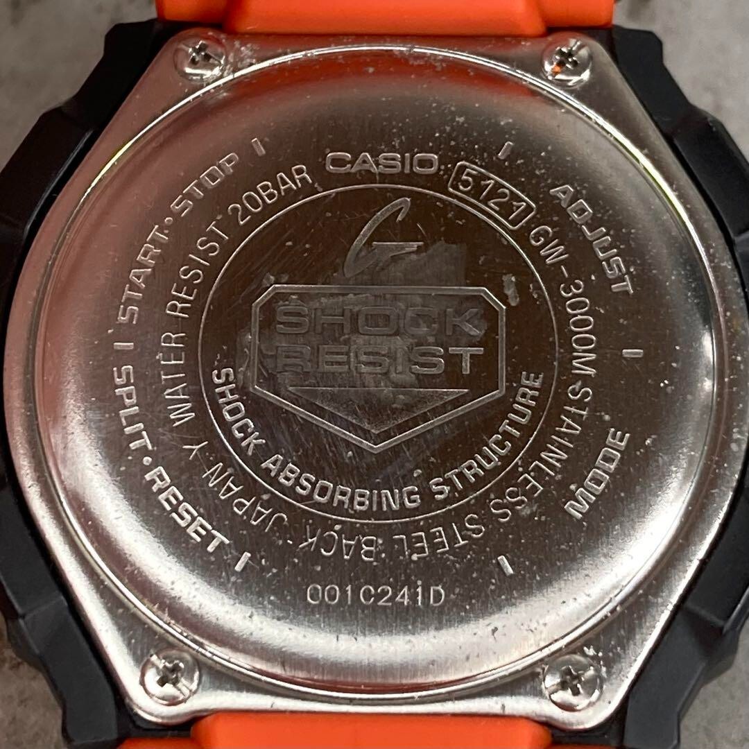 Casio G-Shock GW-3000M-4AJF SKY COCKPIT Men's Watch Used Casio G-Shock GW-3000M-4AJF SKY COCKPIT Men's Watch Used