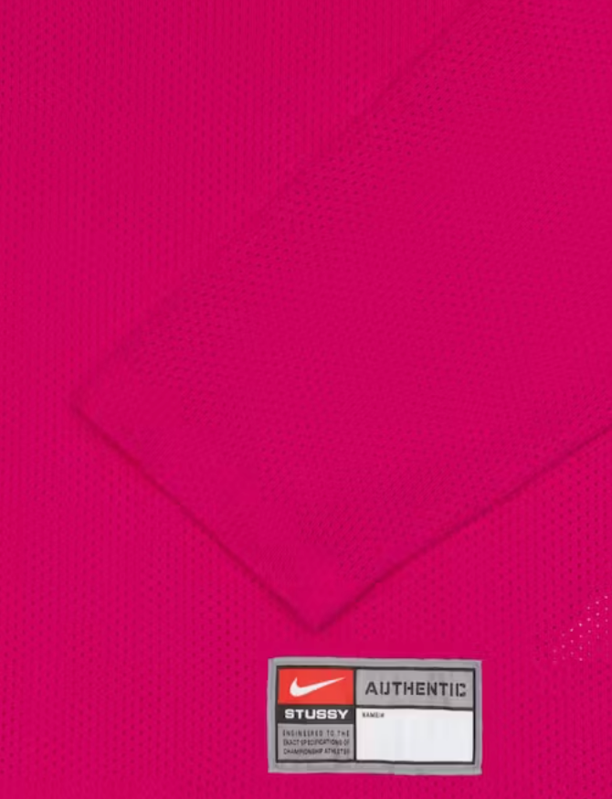 STUSSY & NIKE DRI FIT MESH JERSEY Size Medium | Pink | eBay STUSSY & NIKE DRI FIT MESH JERSEY Size Medium | Pink | eBay
