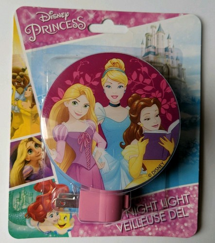 Disney Princess Plug in Manual LED Night Lights with bulb included NEW NIP Decor - Picture 2 of 6