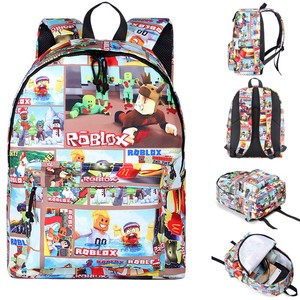 Details About Roblox Backpack Kids School Bag Students Boys Bookbag Handbags Travelbag Game - 