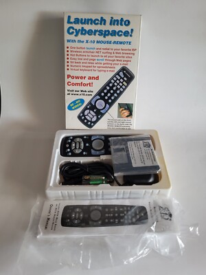 New X-10 Wireless Mouse Remote MK19A Home Automation TV PC Computer Controller