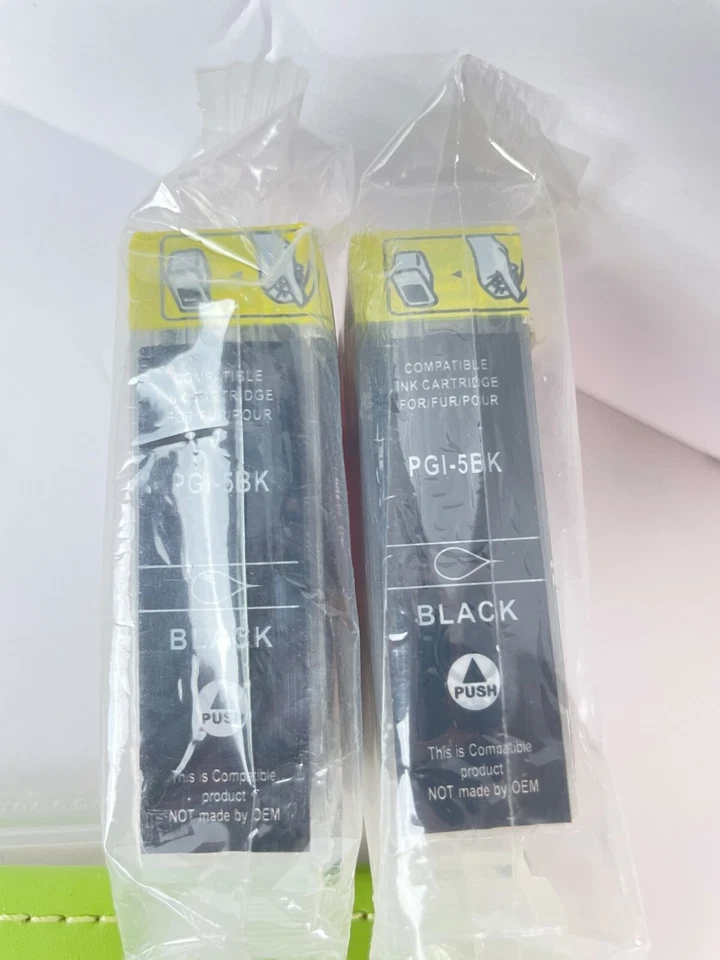 Canon PGI-5BK Black 2 Pack Compatible Ink - Image 2 of 3
