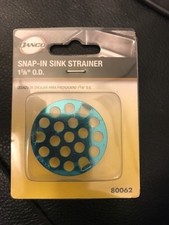 Danco Snap-In Sink Strainer 1-5/8" OD 80062 New  