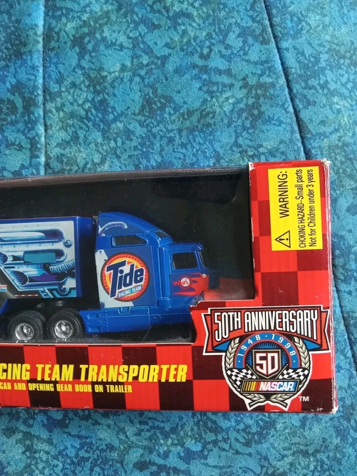 Racing Champions #10 Ricky Rudd escala 1/64 Tide Transporter 1999 Foto 2 de 4