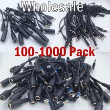 LOT 7.4mm To 4.5mm AC/ DC Power Charger Converter Cable For HP Dell Blue Wholesa