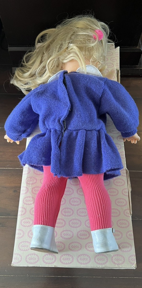 VTG Gotz Doll 18” Original Clothing Germany Gotz 90 128/46 - With