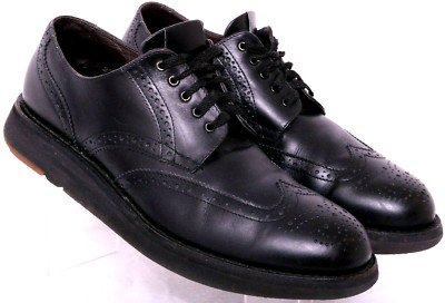 Heschung 25802703 Black Wingtip goodyear ExtraLight Oxford Shoes Men's 8.5