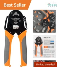 Crimp Tool for , Amphenol Connectors 4 Indents 8 Impressions Ergonomic