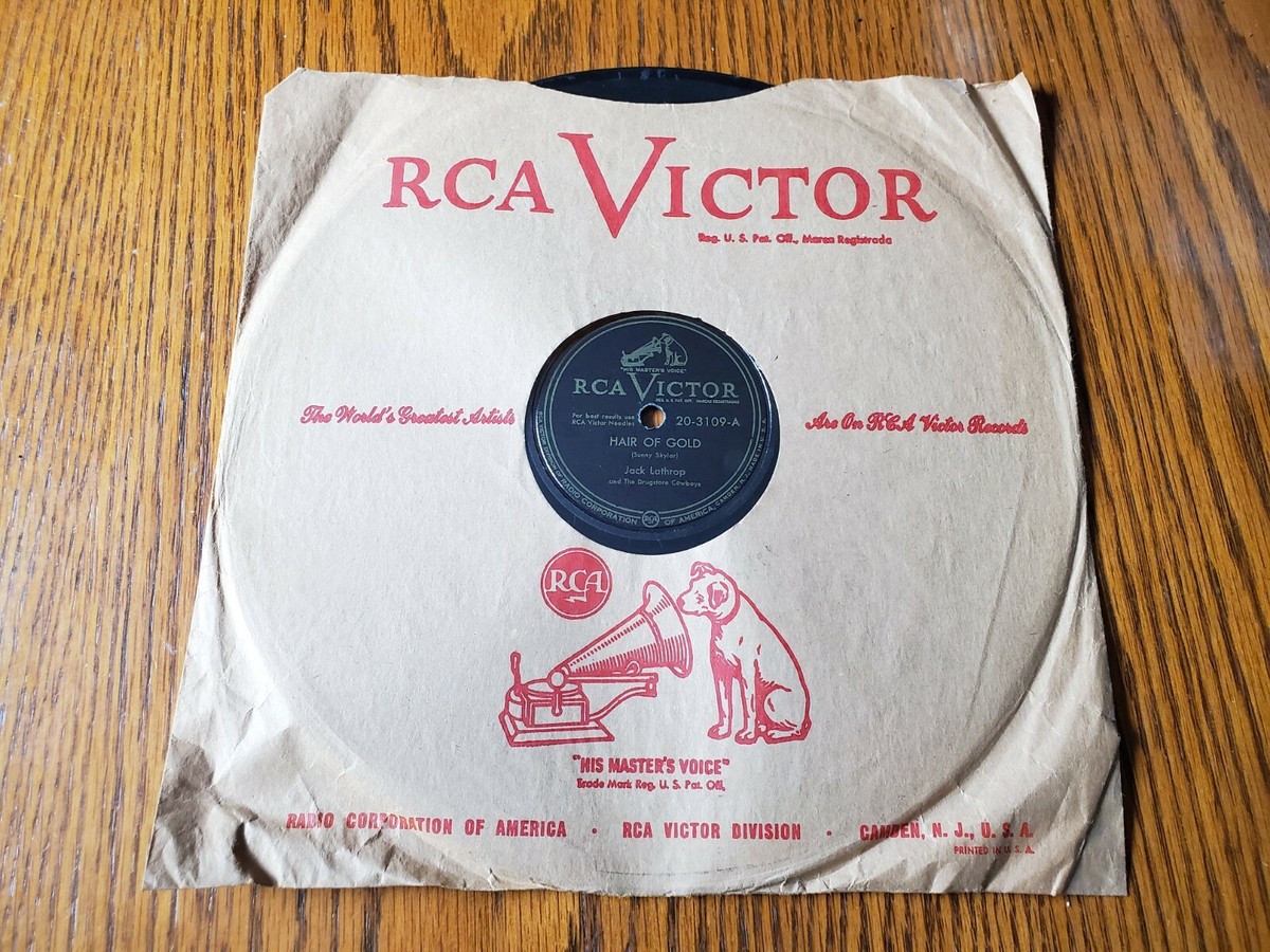 RCA Victor Records, 78rpm, Jack Lathrop & The Drugstore Cowboys