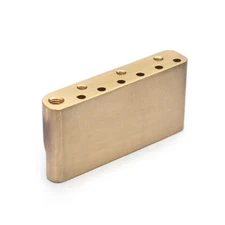 Brass Sloped Back Brass Block for Strat Tremolo10.5mm, 6mm Trem Arm
