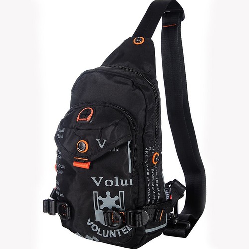 Paquete De ESLINGA vuelta día Para hombre Oxford Viaje Mensajero Morral  Bolso de pecho de Deportes de subida | eBay