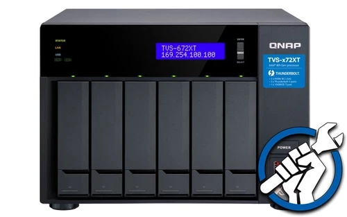 QNAP TVS-672XT NAS Repair Service 1 Year Warranty