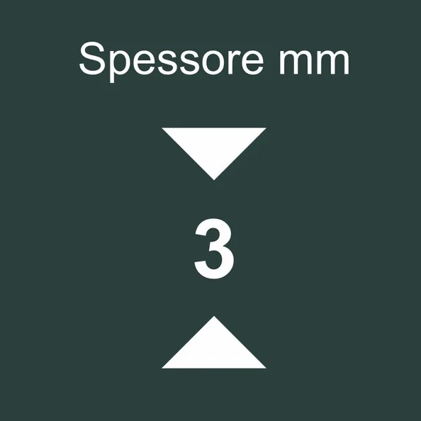 Pannello Mdf Bianco da mm 3 Varie Dimensioni Disponibili Schienale Mobili - Immagine 2 di 2