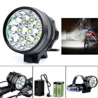 20000lm 7 X Cree Xm-l T6 Led 6 X 18650 Bicycle Cycling Light Waterproof Lamp 20000lm 7 X Cree Xm-l T6 Led 6 X 18650 Bicycle Cycling Light Waterproof Lamp