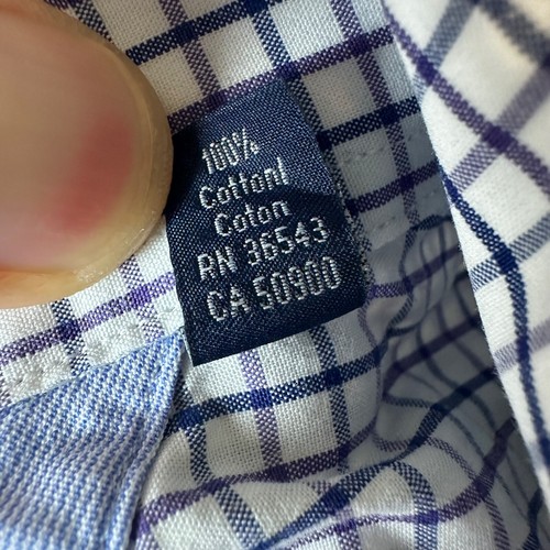Tommy Hilfiger Men's Button Dress Shirt Regular Fit, Long Sleeve Size 16.5 34/35 - Picture 16 of 18